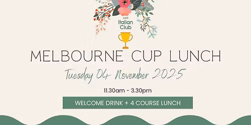 ANFE INAUGURAL MELBOURNE CUP LUNCH