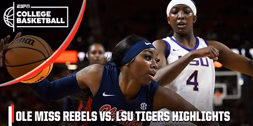 LSU Tigers at Ole Miss Rebels Womens Basketball at The Pavilion at Ole Miss