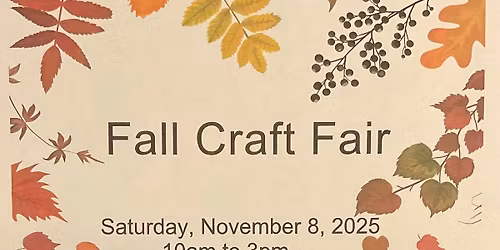 Fall Craft Fair