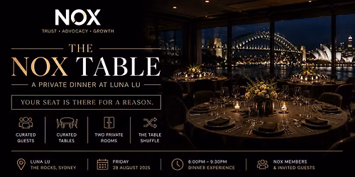 THE NOX TABLE \u2014 A Private Dinner at Luna Lu
