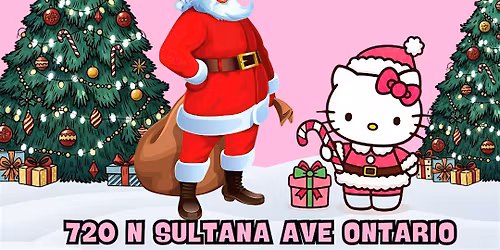A HELLO KITTY CHRISTMAS MARKET