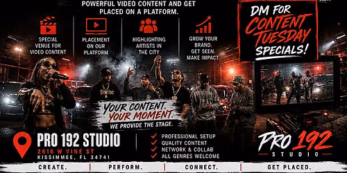 Pro192 CONTENT TUESDAYS
