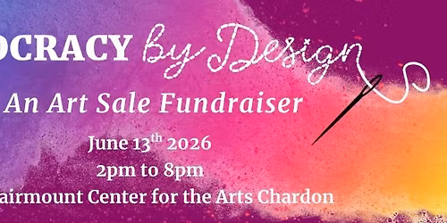 Democracy By Design: An Art Sale Fundraiser