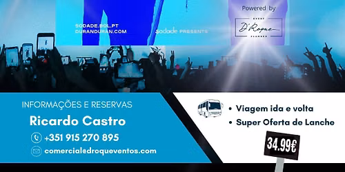 Duran Duran Bus Especial Porto 