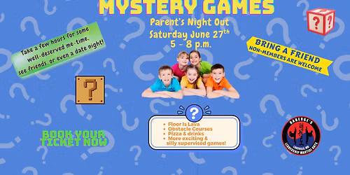 Mystery Games Parents Night Out