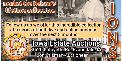 Verner & Donna Nelson Estate Auction