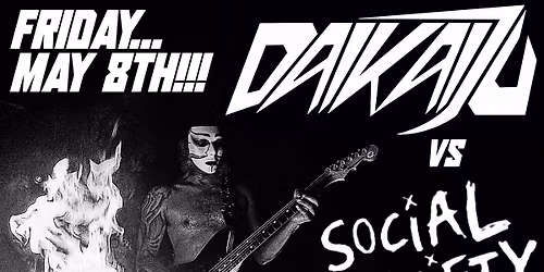 DAIKAIJU VS. SOCIAL ANXIETY AT GOLDENLIGHT CANTINA IN AMARILLO!!!