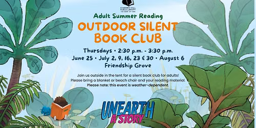 Adult Summer Reading - Outdoor Silent Book Club