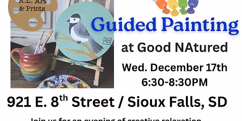 Guided Painting at Good NAtured 12\/17\/2025