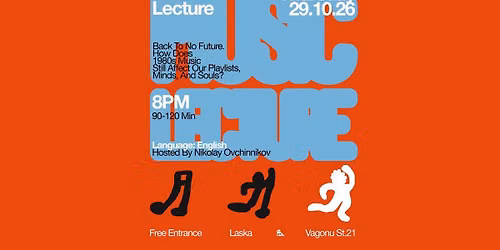Music Lecture \/ Back to no future. How does 1980s music still affect our playlists, minds and souls?