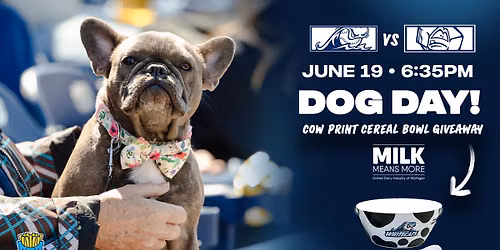 Whitecaps vs. Lansing Lugnuts: Dog Day!