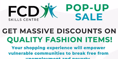 FCD Skills Centre Pop-Up Sale