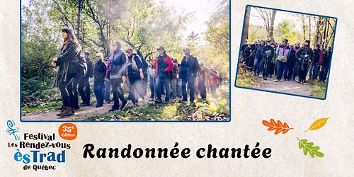 Randonn\u00e9e chant\u00e9e \u2022 Les Rendez-vous \u00e8s TRAD 2026