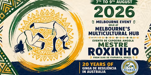 20 Years of Ginga de Resili\u00eancia & ECAMAR Melbourne \u2013 2026