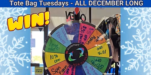 Tote Bag Tuesday - Spin to Win