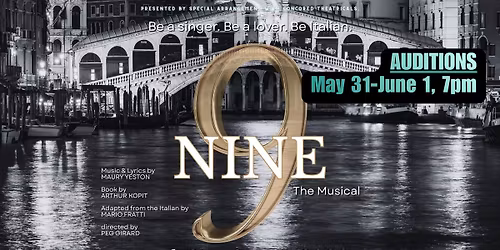 AUDITIONS for NINE THE MUSICAL
