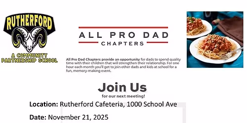 All Pro Dad Spaghetti Supper