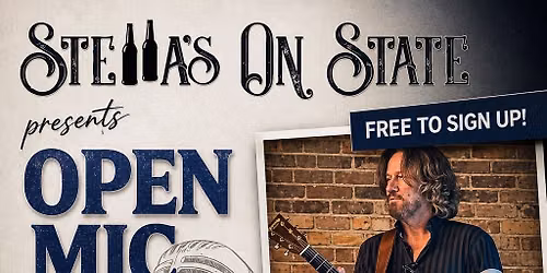 Open mic at Stella\u2019s On State