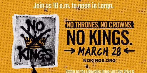 No Kings Protest in Largo