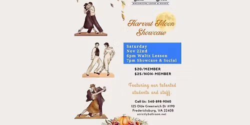 Harvest Moon Showcase & Dance
