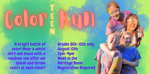 Teen Event: Color Run