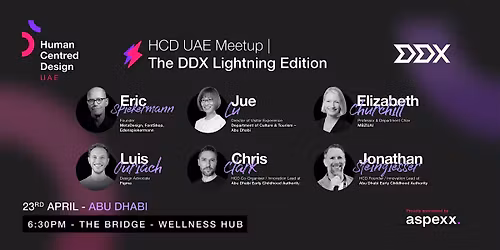 HCD UAE Meetup | The DDX Lightning Edition | Abu Dhabi