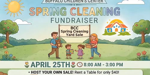 BCC Spring Cleaning Yard Sale 