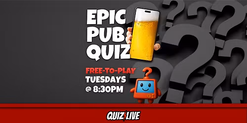 Zest Lounge & Bar: Weekly Smartphone Quiz Live