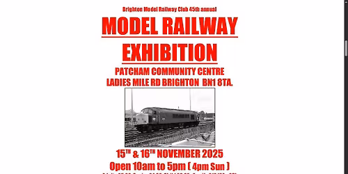 Sales Stand at the Brighton MRC - 45th Model Railway Exhibition