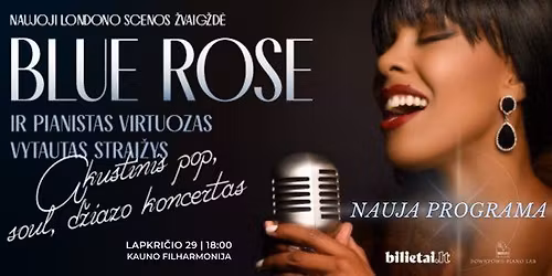 I\u0160PARDUOTA | Blue Rose | Akustinis pop, soul, d\u017eiazo koncertas | Nauja programa | Kaunas