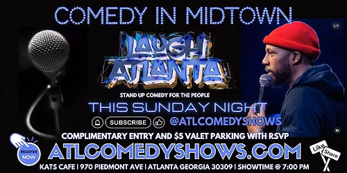 Laugh Atlanta presents Sunday Comedy in Midtown