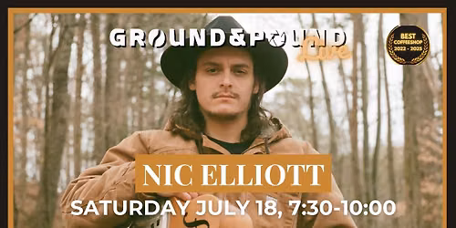 Nic Elliott Country & Folk Night at Ground & Pound