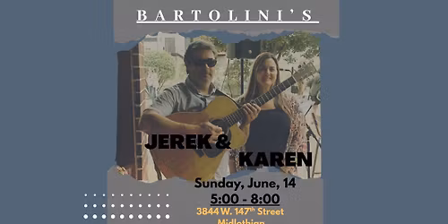Music on the Patio with Jerek and Karen
