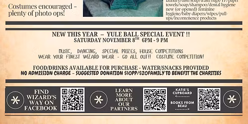 Yule Ball @ Wizard's Way - the Harry Potter House of Boonsboro MD 
