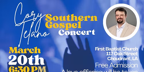 Southern Gospel Concert - Cory Telano