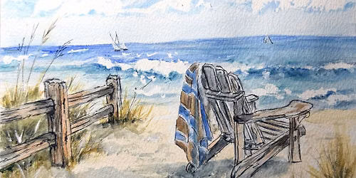 Beach Watercolor Workshop
