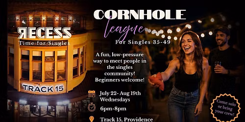 Cornhole League for Singles Ages 35-49