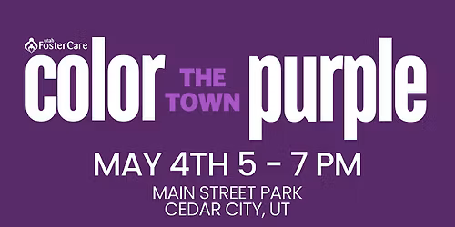 Color the Town Purple - Cedar City