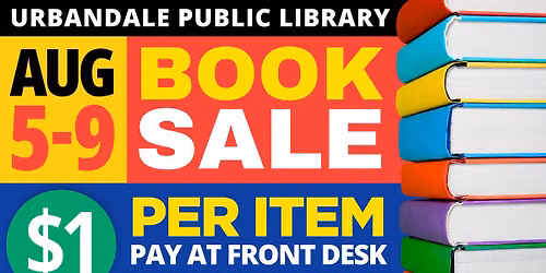 August Book Sale