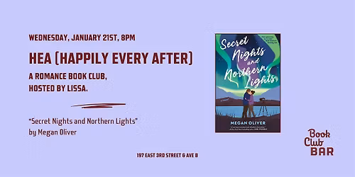 HEA Romance Book Club - "Secret Nights and Northern Lights" by Megan Oliver