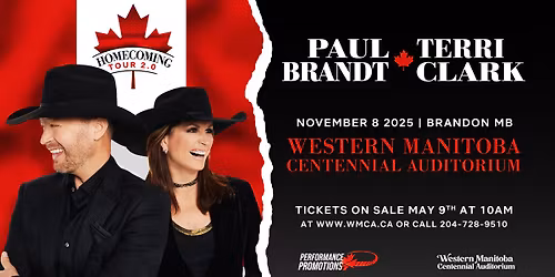 Terri Clark & Paul Brandt Homecoming 2.0 Tour