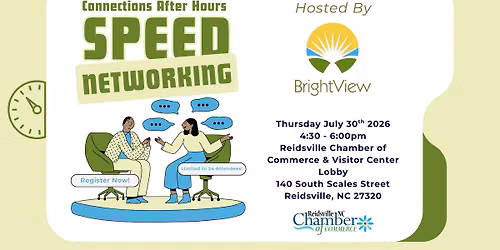Connections After Hours: Speed Networking
