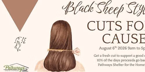 Cuts For A Cause - Black Sheep Style Studio x Pathways