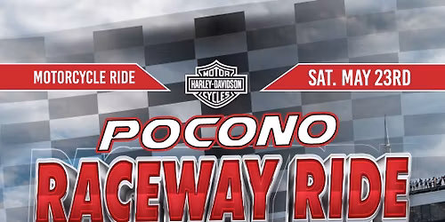 Pocono Raceway Motorcycle Ride