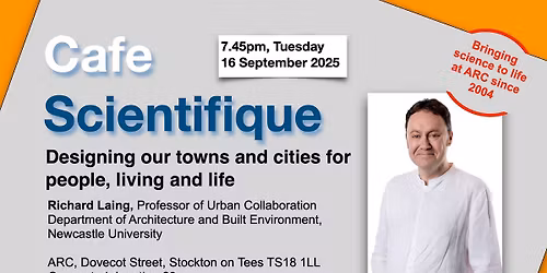 Designing our towns and cities for people, living and life