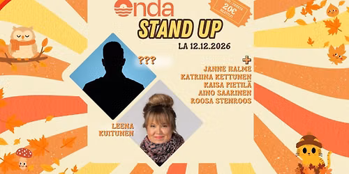 Onda Stand Up - TBA, Leena Kuitunen