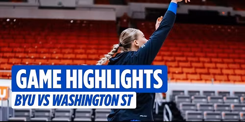BYU WOMEN'S BASKETBALL VS. WASHINGTON STATE