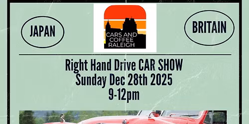 The Right Hand Drive Car SHOW!