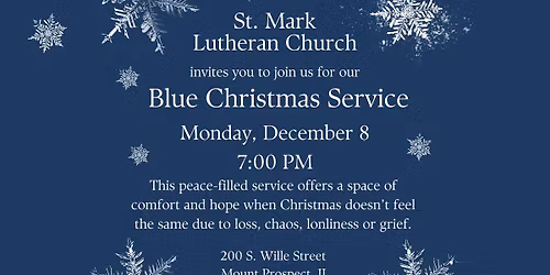 Blue Christmas Service