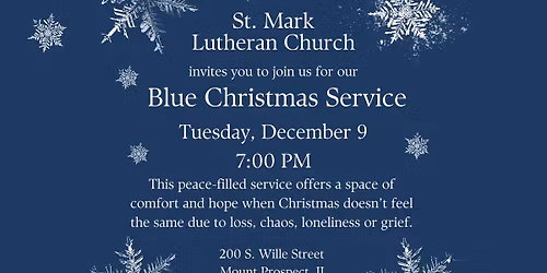 Blue Christmas Service